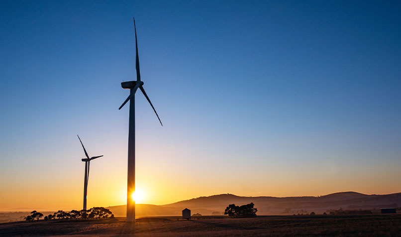 The Government announced funding to support the development of a local wind turbine manufacturing industry.