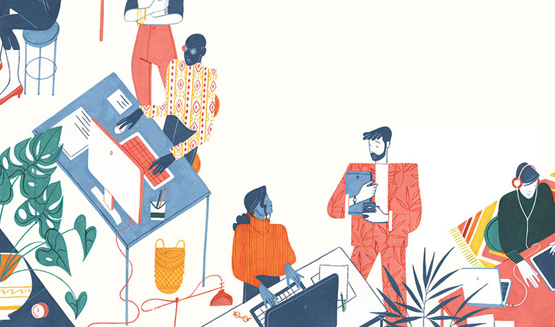 What are the challenges that organisations are facing as they try to progress from diversity to inclusion? Illustrations by Jessica Meyrick