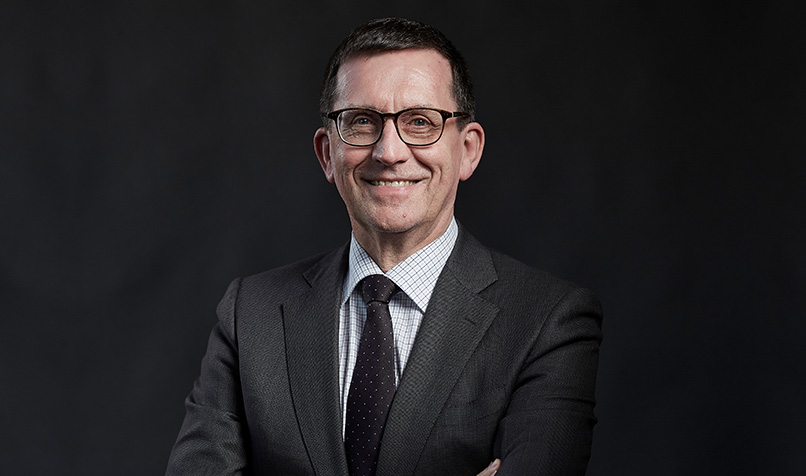 On being appointed the sixth head of the prestigious Melbourne Business School in March 2018, Professor Ian Harper’s mandate was to re-engage MBS with the university and various major external stakeholders. Photographer: Jarrod Barnes.