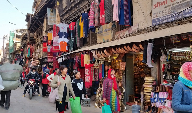 Ason Markets, Nepal.