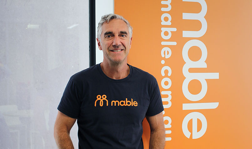 Peter Scutt, co-founder of Mable, a peer-to-peer marketplace for aged care and disability services. 