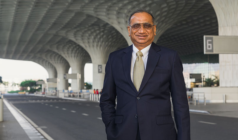 Rajeev Jain FCPA, chief executive officer of Mumbai International Airport Limited (MIAL). Photo: Pulkit Sehgal.