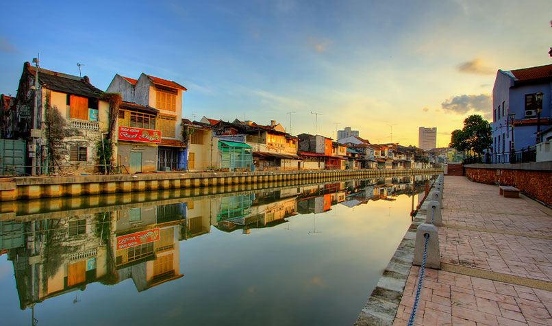 Melaka is a regional tourism centre on Malaysia’s west coast.